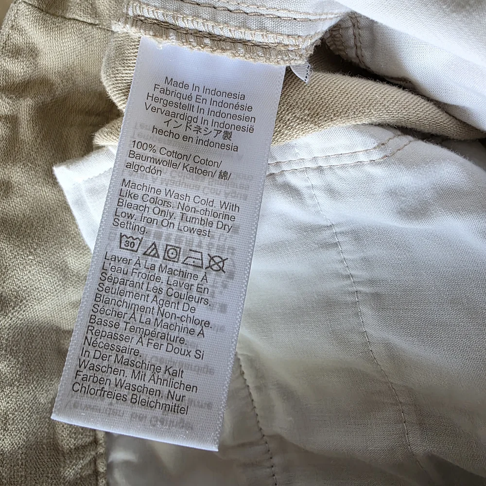 J. CREW Pants Cotton Camp Pants – Size 8 Beige Inseam 26” J Crew Factory